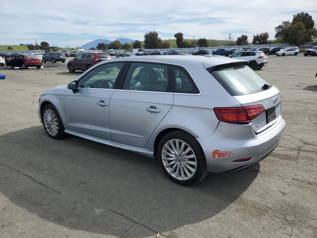 2018 Audi A3 VIN WAUTPBFF0JA056495 Copart auction photo, rear end damage thumbnail 2
