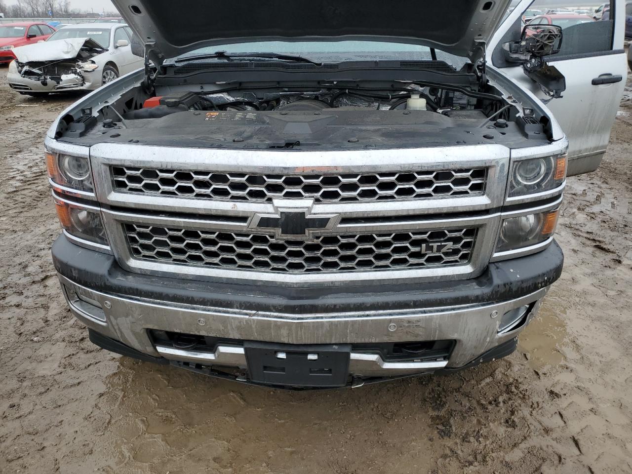 2015 Chevrolet Silverado VIN 3GCUKSEJXFG164868 Copart auction photo, front end damage thumbnail 11