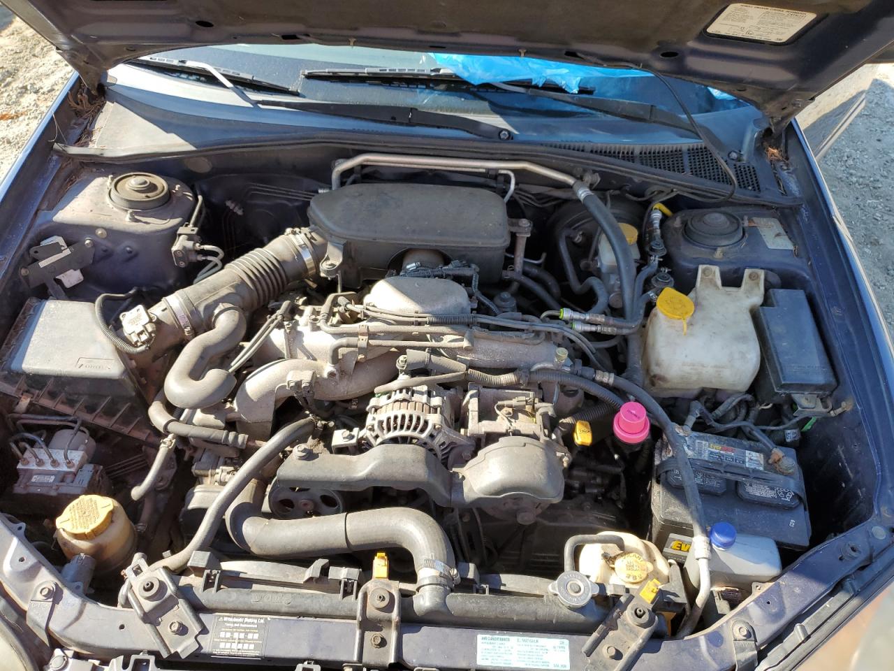 2005 Subaru Impreza VIN JF1GG68555H804712 Copart auction photo, minor dent/scratches damage thumbnail 12