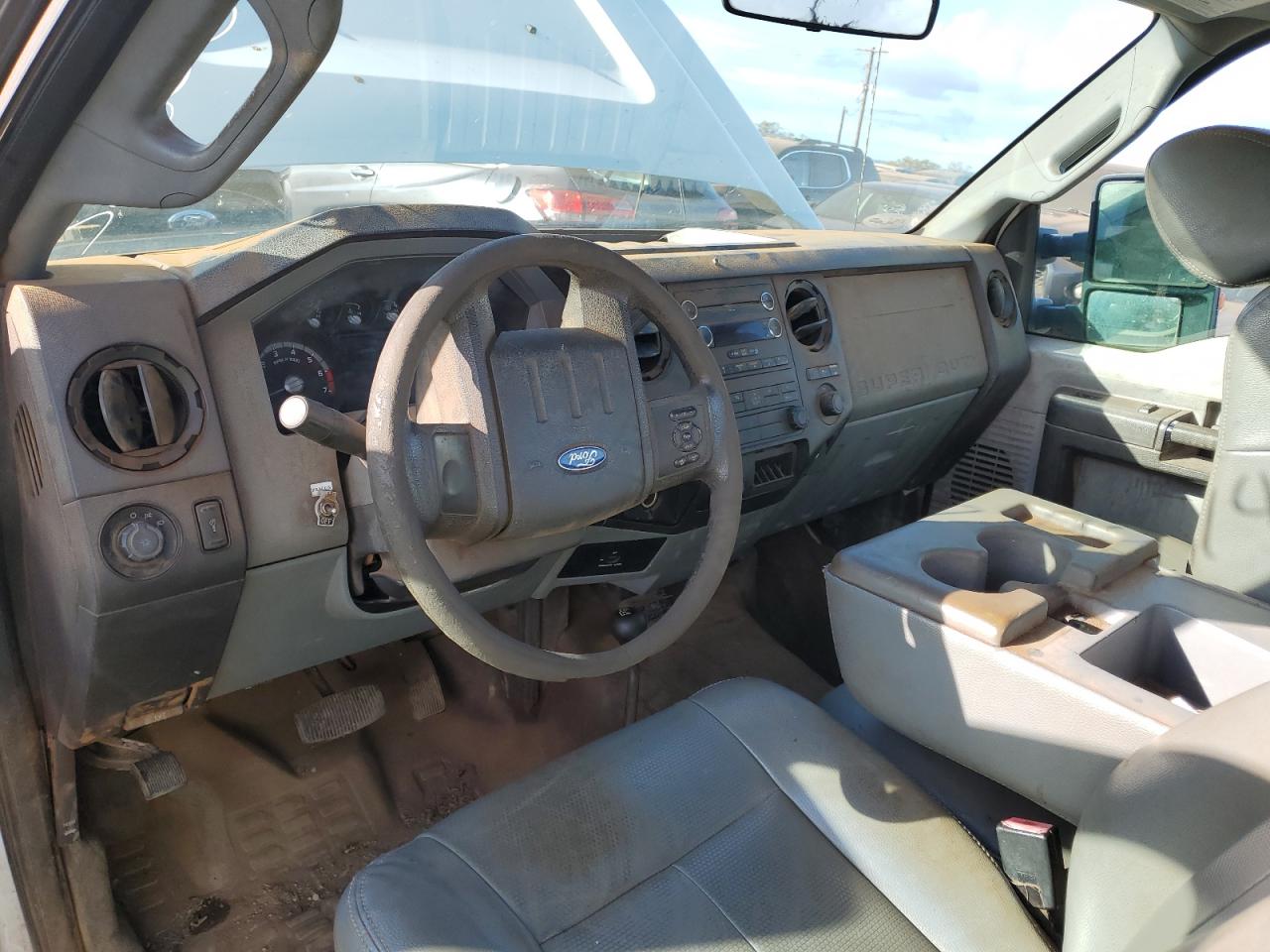 2012 Ford F250 VIN 1FTBF2B66CEC11814 Copart auction photo, front end / undercarriage damage thumbnail 8