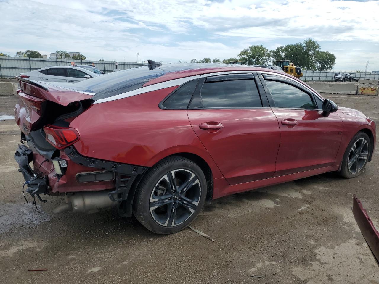 2021 KIA K5 VIN 5XXG64J27MG078400 Copart auction photo, rear end damage thumbnail 3