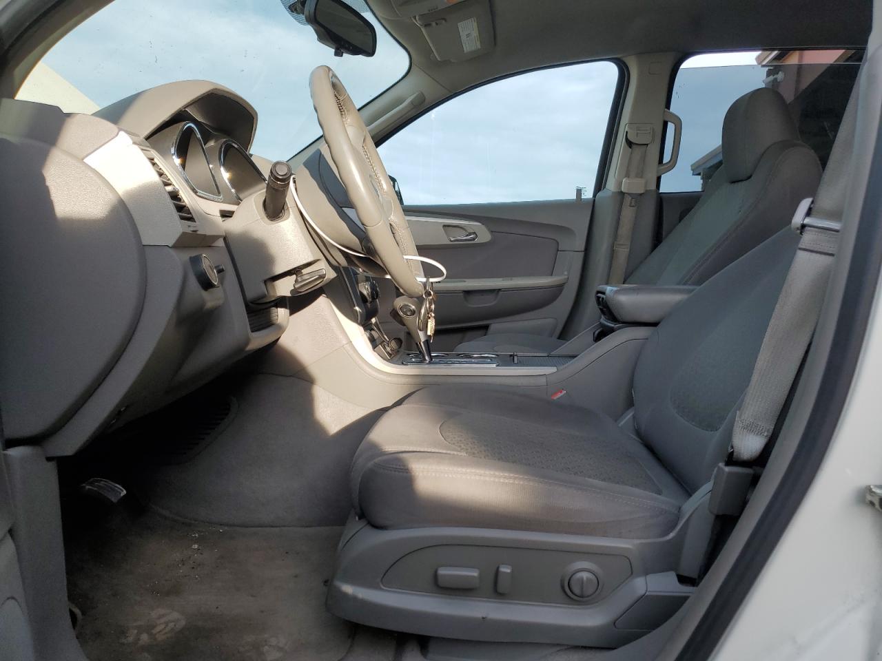 2012 Chevrolet Traverse VIN 1GNKRFED8CJ387450 Copart auction photo, side / rear end damage thumbnail 7