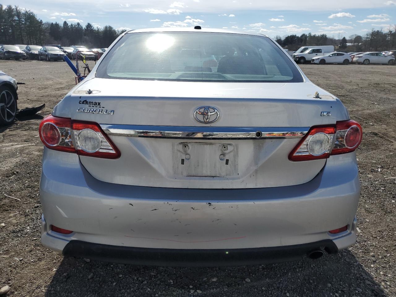 2011 Toyota Corolla VIN 2T1BU4EE6BC741142 Copart auction photo, minor dent/scratches damage thumbnail 6
