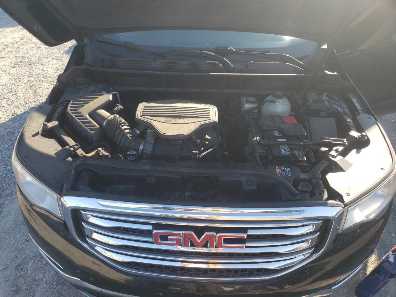 2017 GMC Acadia VIN 1GKKNMLS9HZ188477 Copart auction photo, front end / side damage thumbnail 12