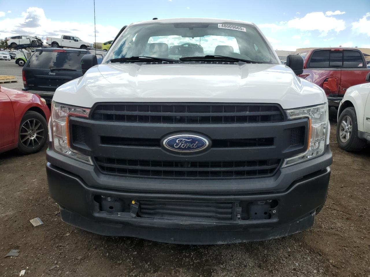 2018 Ford F-150 VIN 1FTMF1C5XJKD81584 Copart auction photo, side / front end damage thumbnail 5