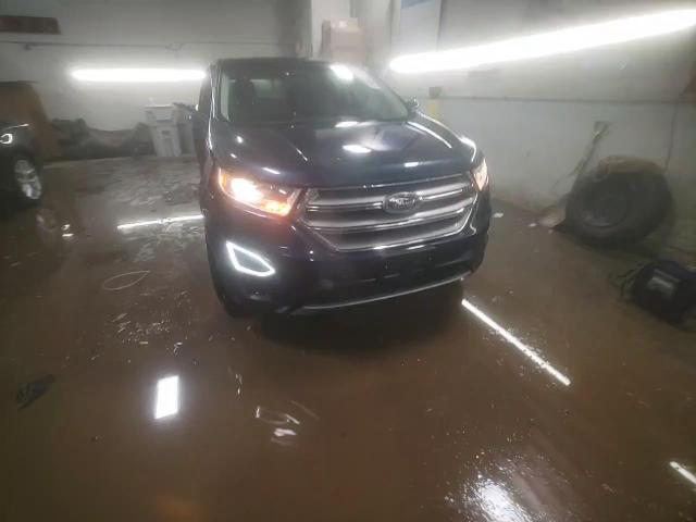 2017 Ford Edge VIN 2FMPK4J93HBB15162 Copart auction photo, side / front end damage thumbnail 13