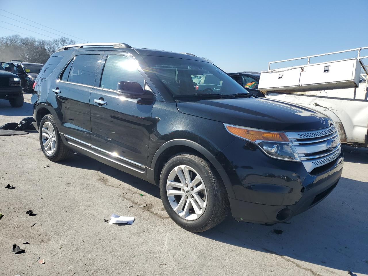 2015 Ford Explorer VIN 1FM5K7D86FGB92349 Copart auction photo, all over damage thumbnail 4