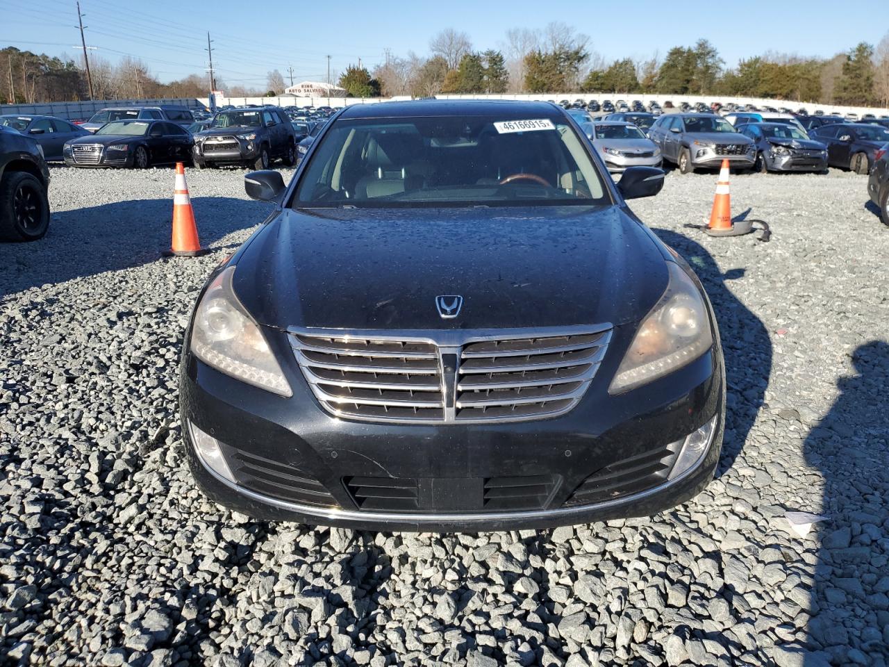2014 Hyundai Equus VIN KMHGH4JH6EU088227 Copart auction photo, all over damage thumbnail 5
