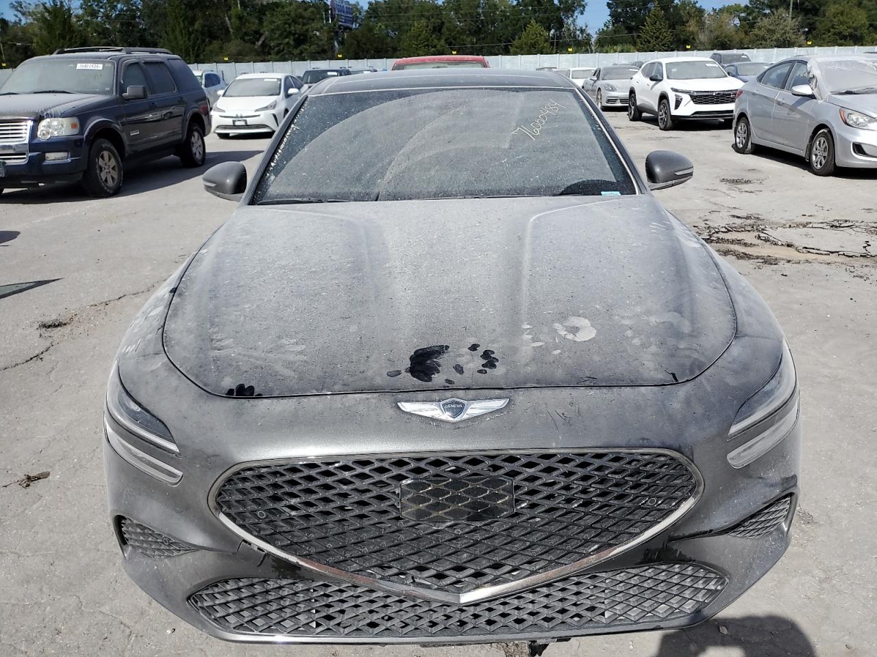 2023 Genesis G70 VIN KMTG34TA4PU104352 Copart auction photo, water/flood damage thumbnail 5