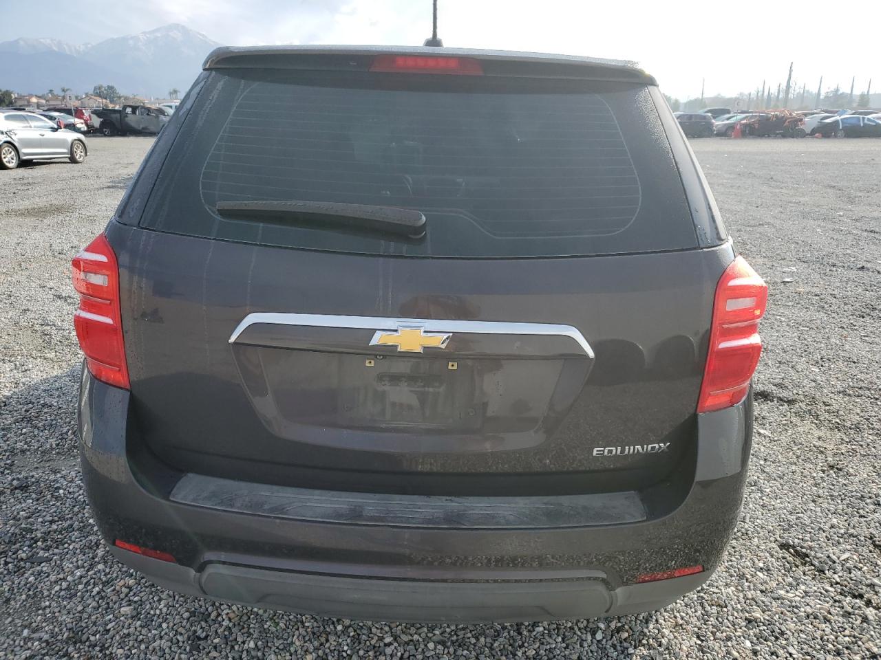 2016 Chevrolet Equinox VIN 2GNALBEK5G6269184 Copart auction photo, front end / side damage thumbnail 6