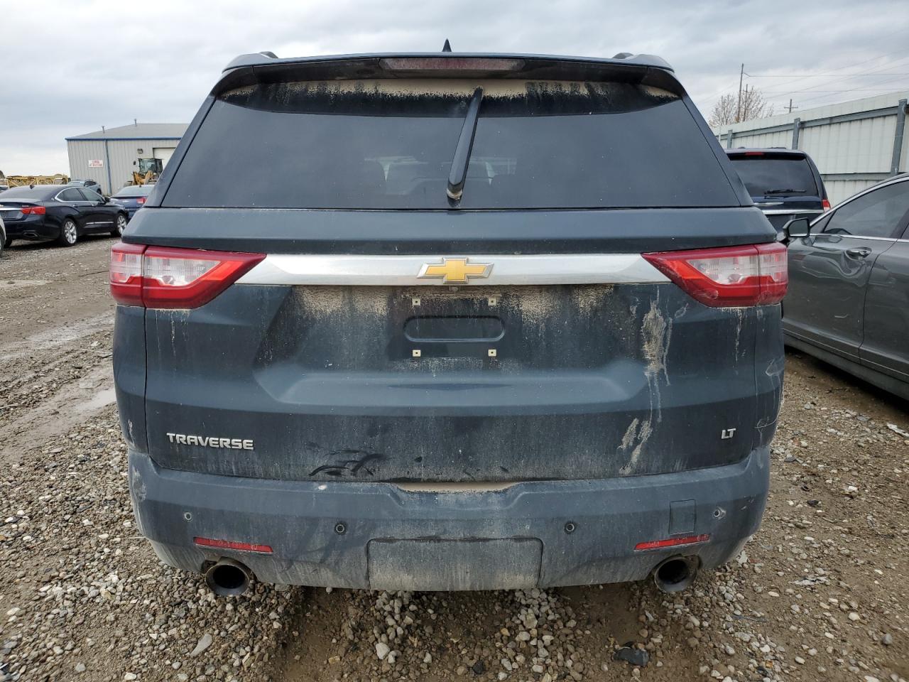 2019 Chevrolet Traverse VIN 1GNERGKW8KJ104133 Copart auction photo, front end / side damage thumbnail 6
