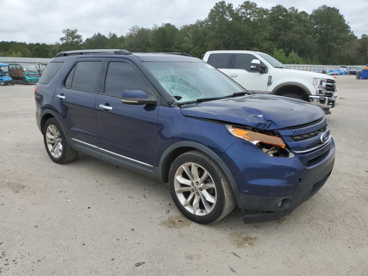 2011 Ford Explorer VIN 1FMHK7F82BGA86131 Copart auction photo, front end damage thumbnail 4