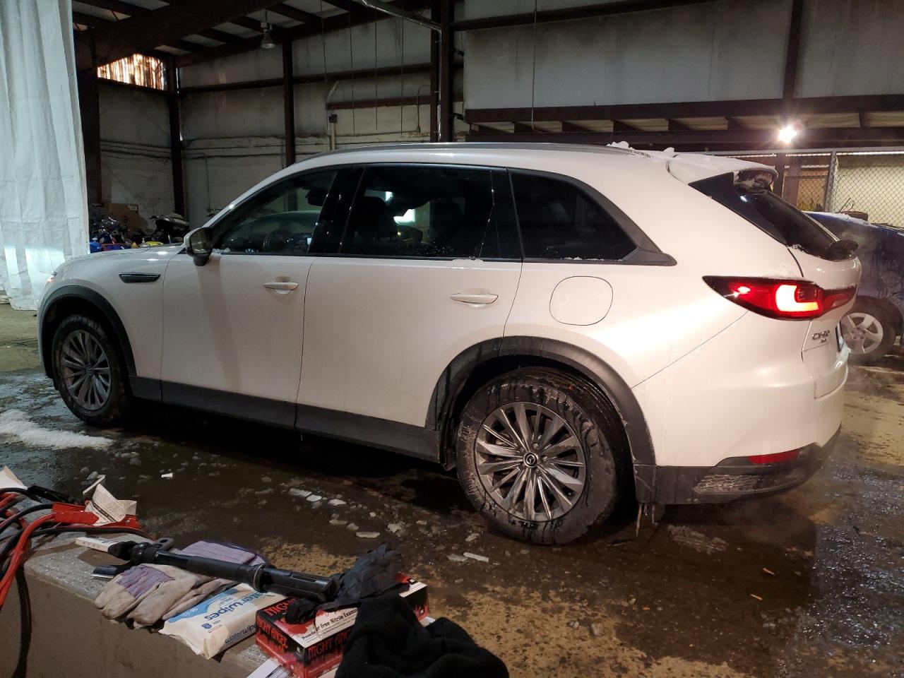 2024 Mazda CX-90 VIN JM3KKCHD6R1128219 Copart auction photo, side damage thumbnail 2