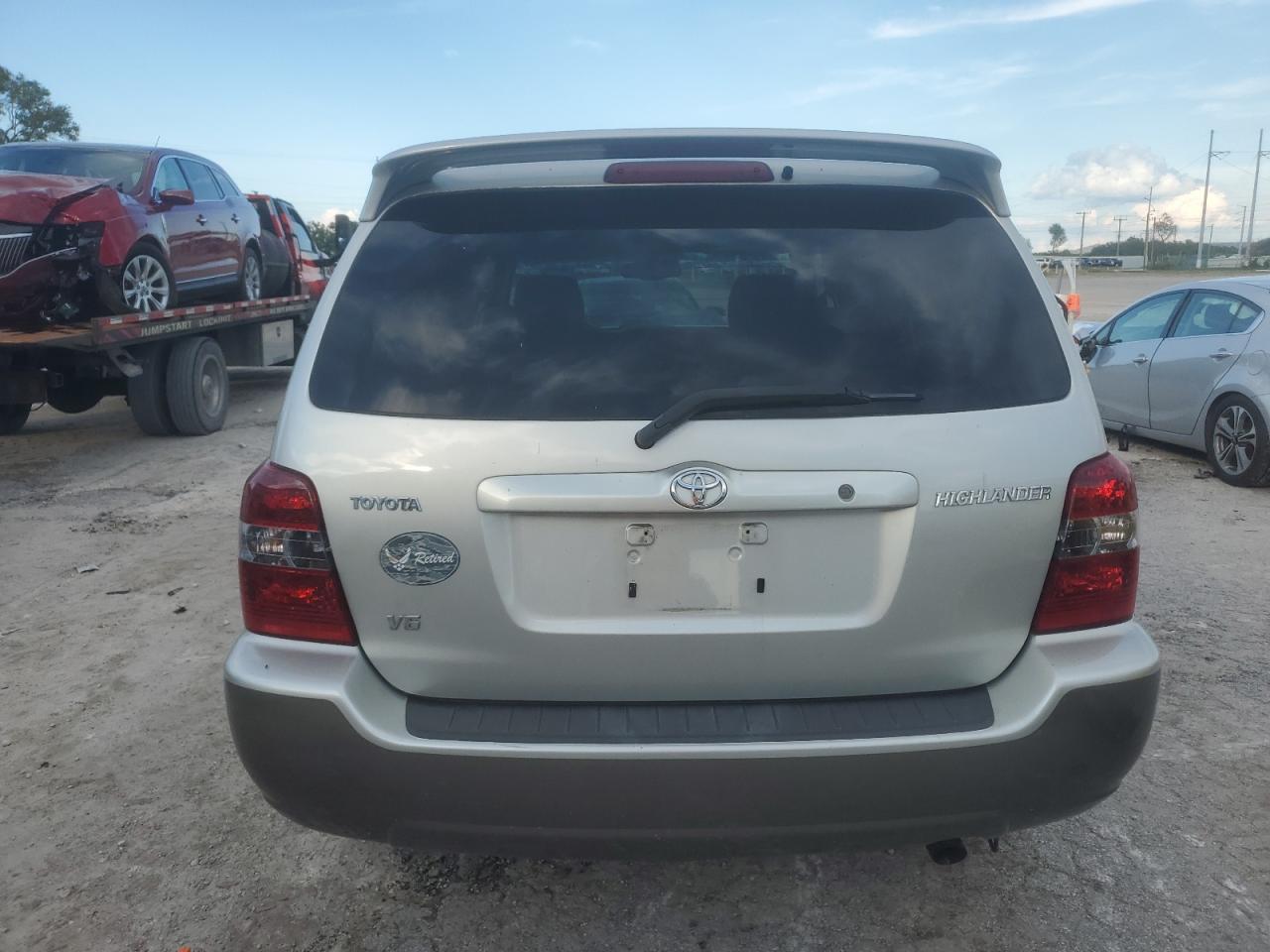 2005 Toyota Highlander VIN JTEDP21A450057160 Copart auction photo, front end damage thumbnail 6
