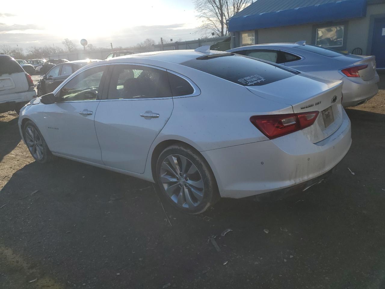 2018 Chevrolet Malibu VIN 1G1ZE5SX9JF224701 Copart auction photo, front end damage thumbnail 2