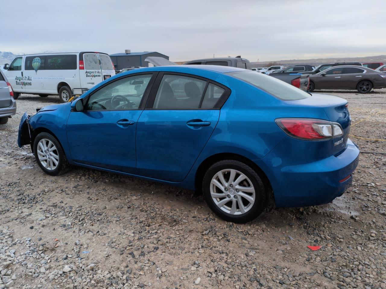 2012 Mazda 3 VIN JM1BL1V76C1674227 Copart auction photo, front end damage thumbnail 2
