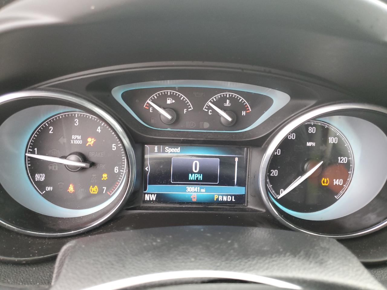 2018 Buick Envision VIN LRBFX2SAXJD001690 Copart auction photo, front end damage thumbnail 9