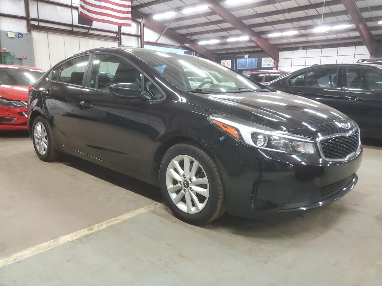 2017 KIA Forte VIN 3KPFL4A75HE141122 Copart auction photo, minor dent/scratches damage thumbnail 4