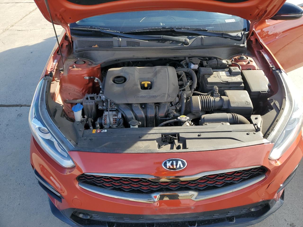2021 KIA Forte VIN 3KPF34AD0ME388791 Copart auction photo, rear end / front end damage thumbnail 12
