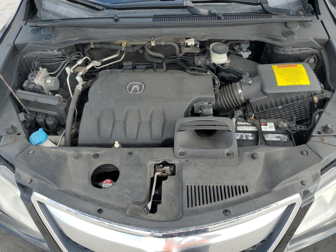 2014 Acura RDX VIN 5J8TB4H57EL018033 Copart auction photo, front end / minor dent/scratches damage thumbnail 12