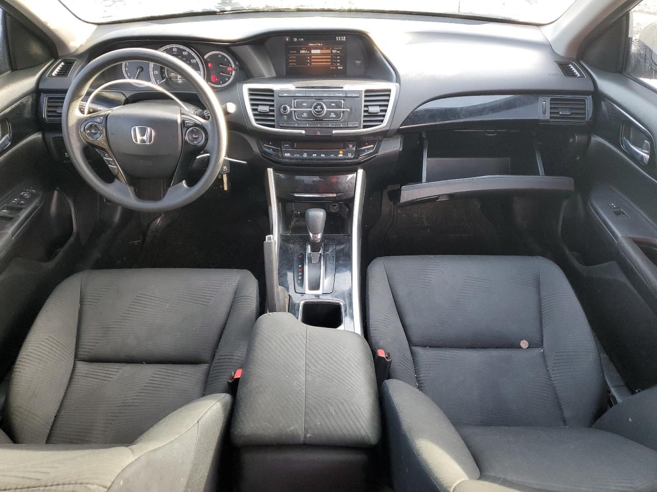 2016 Honda Accord VIN 1HGCR2F34GA015333 Copart auction photo, burn damage thumbnail 8