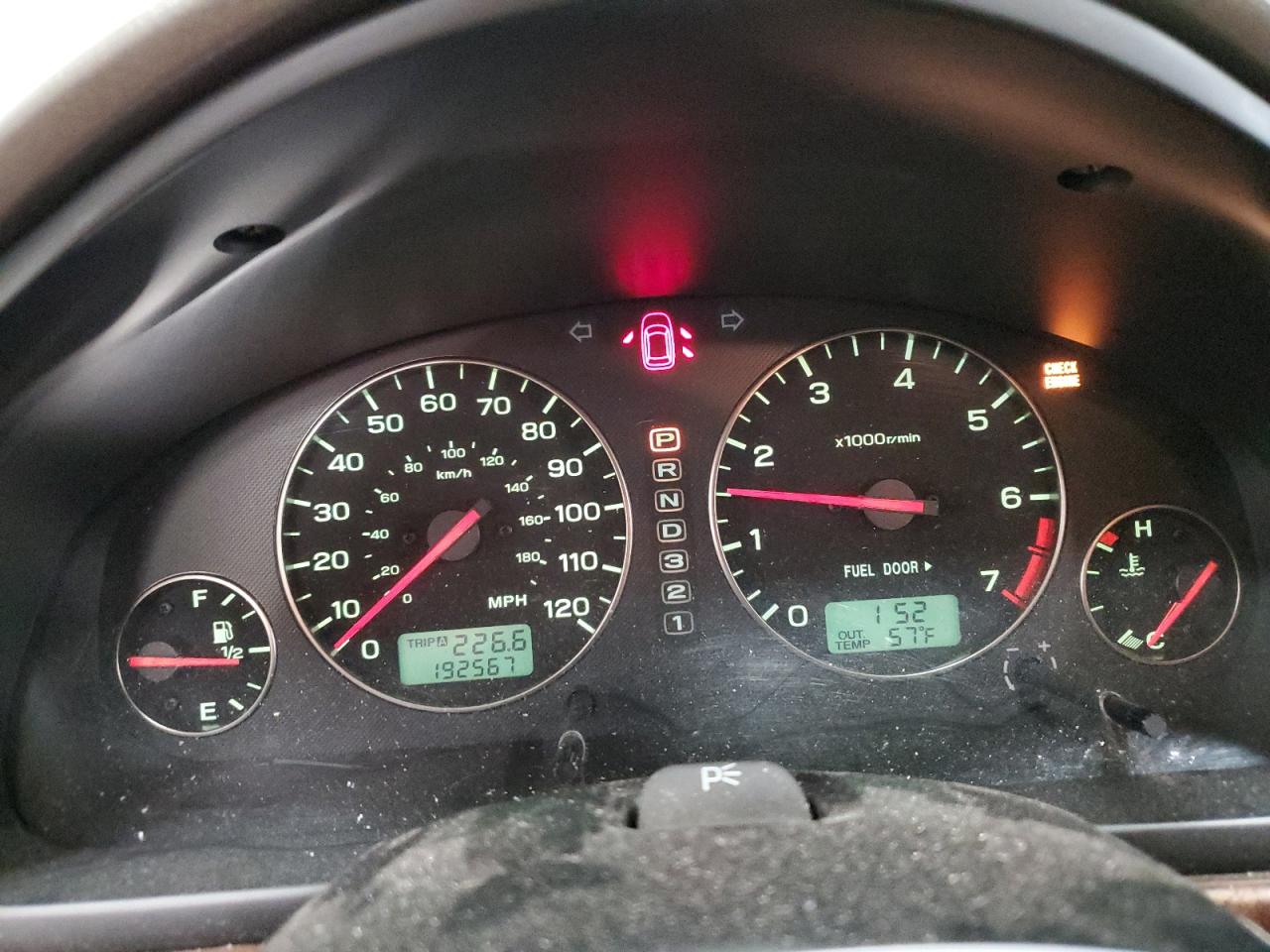 2003 Subaru Legacy VIN 4S3BH675X37617486 Copart auction photo, all over damage thumbnail 9