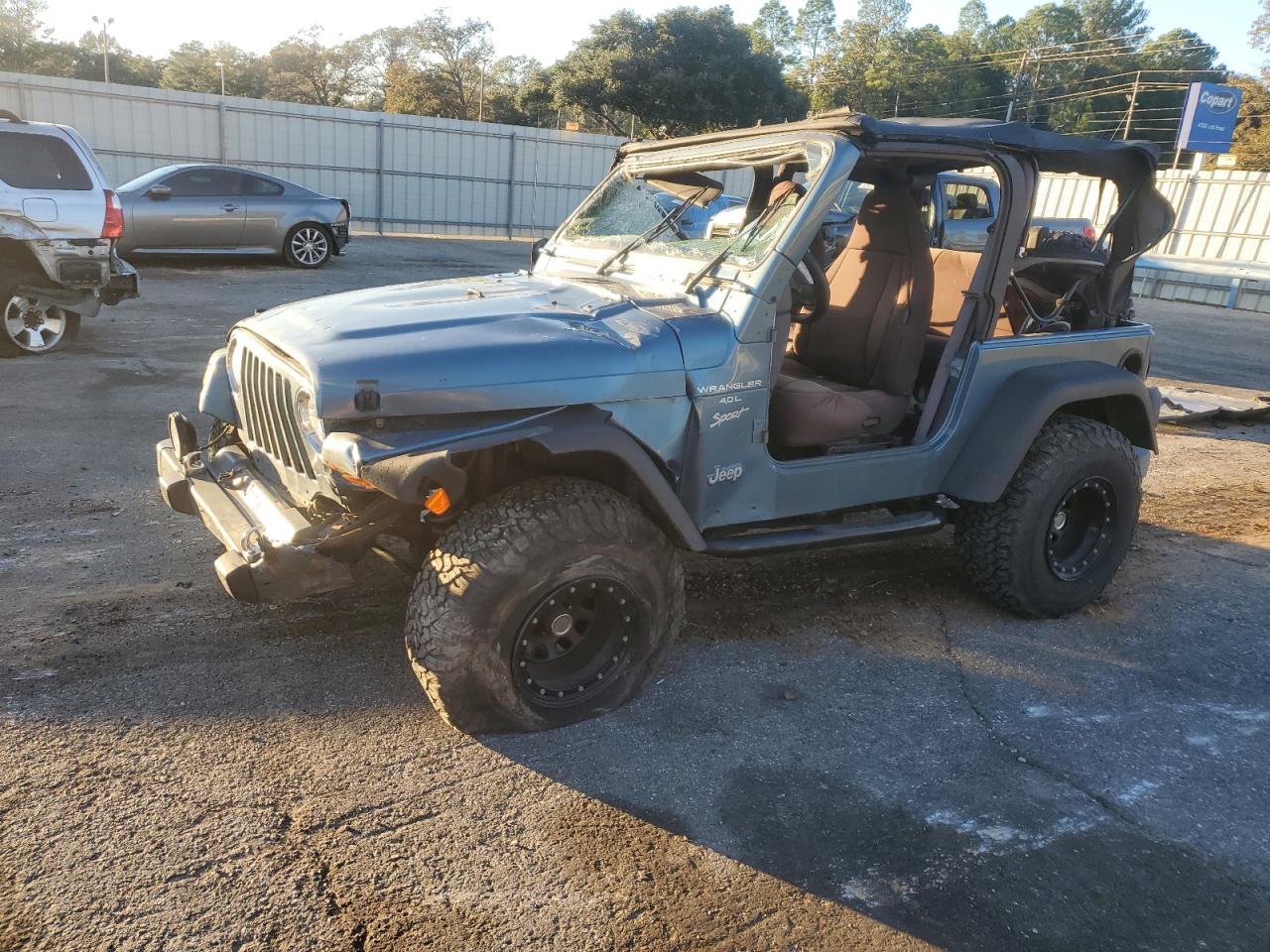 1999 Jeep Wrangler VIN 1J4FY19S5XP416036