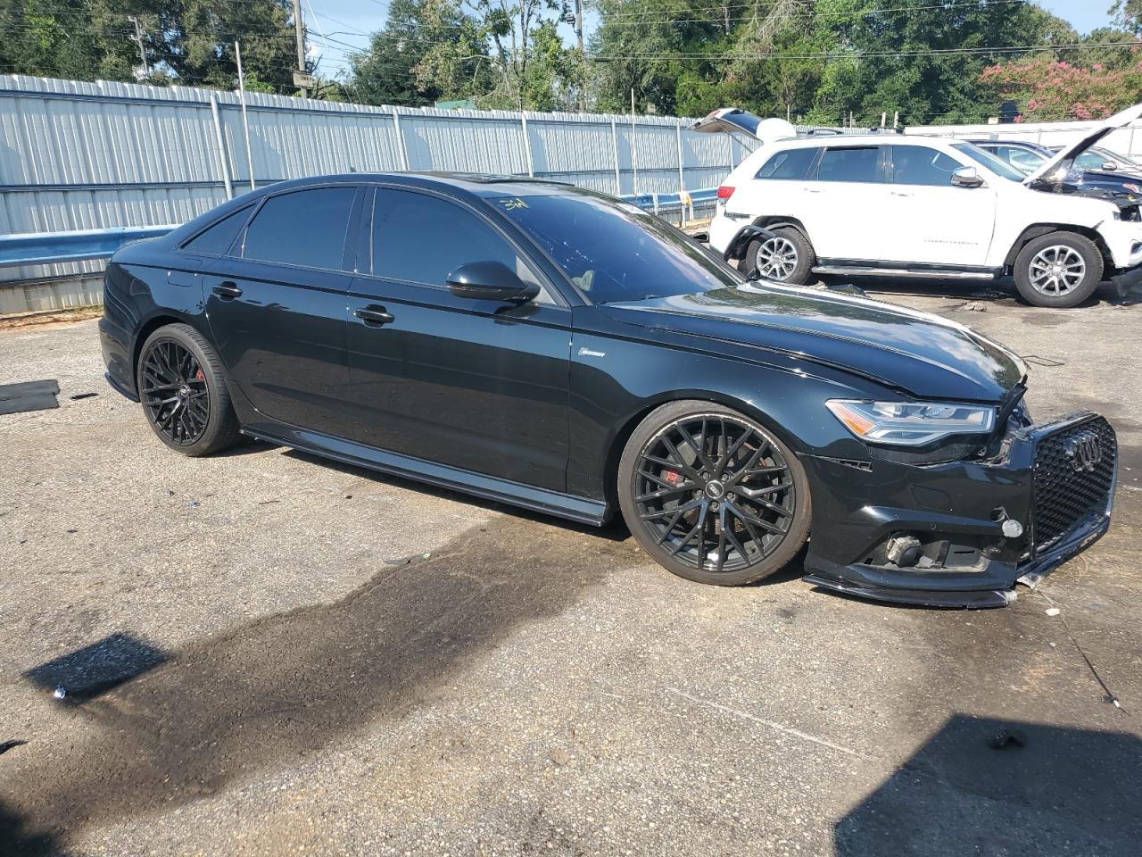 2016 Audi A6 VIN WAUHGAFC2GN022596 Copart auction photo, front end damage thumbnail 4