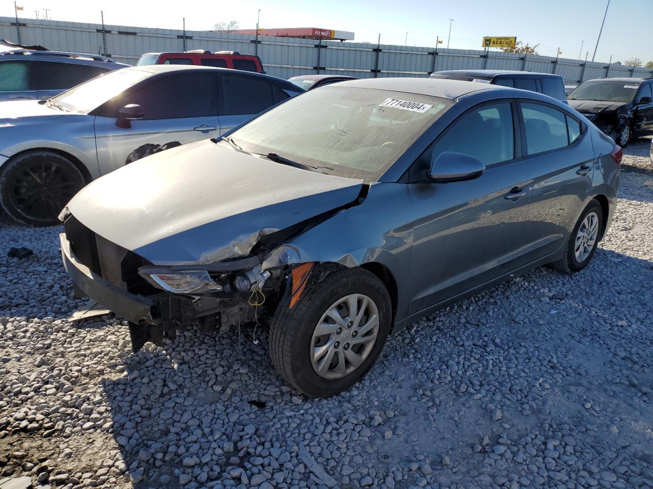 2018 Hyundai Elantra VIN KMHD74LF4JU451703