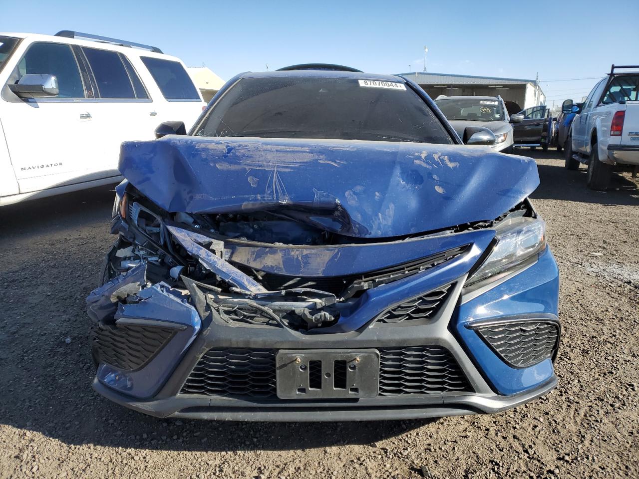 2023 Toyota Camry VIN 4T1G11BK6PU075090 Copart auction photo, front end / rear end damage thumbnail 5
