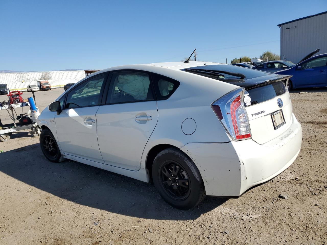 2014 Toyota Prius VIN JTDKN3DU3E1770364 Copart auction photo, front end / mechanical damage thumbnail 2