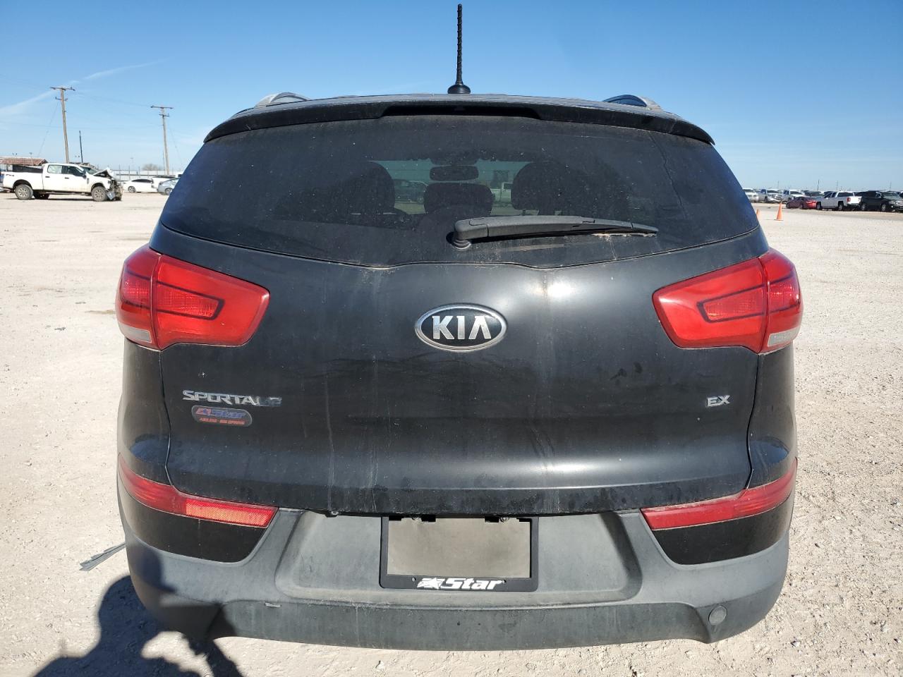 2016 KIA Sportage VIN KNDPC3AC9G7814522 Copart auction photo, all over / undercarriage damage thumbnail 6