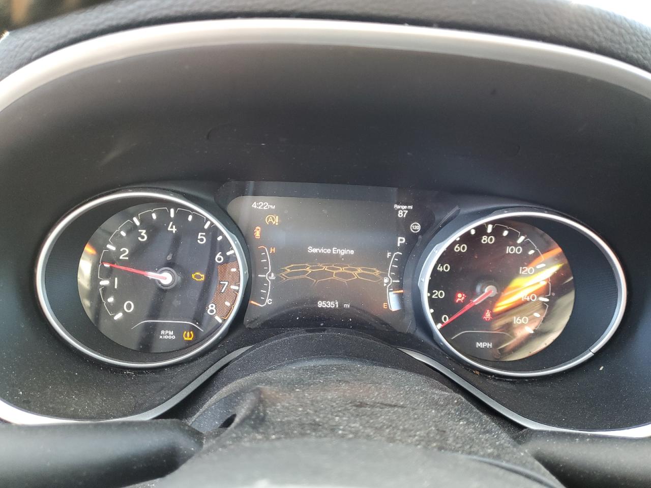 2021 Jeep Compass VIN 3C4NJDCB2MT572476 Copart auction photo, front end damage thumbnail 9