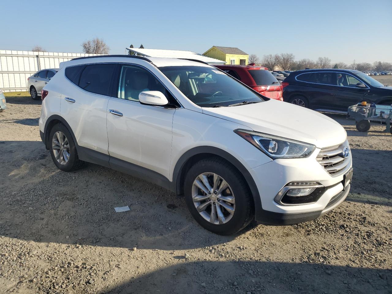 2017 Hyundai Santa Fe VIN 5XYZU4LA0HG470400 Copart auction photo, mechanical damage thumbnail 4