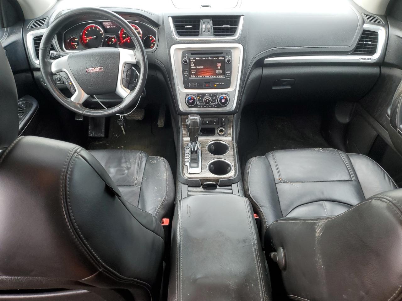 2013 GMC Acadia VIN 1GKKRRKD4DJ162110 Copart auction photo, front end / side damage thumbnail 8