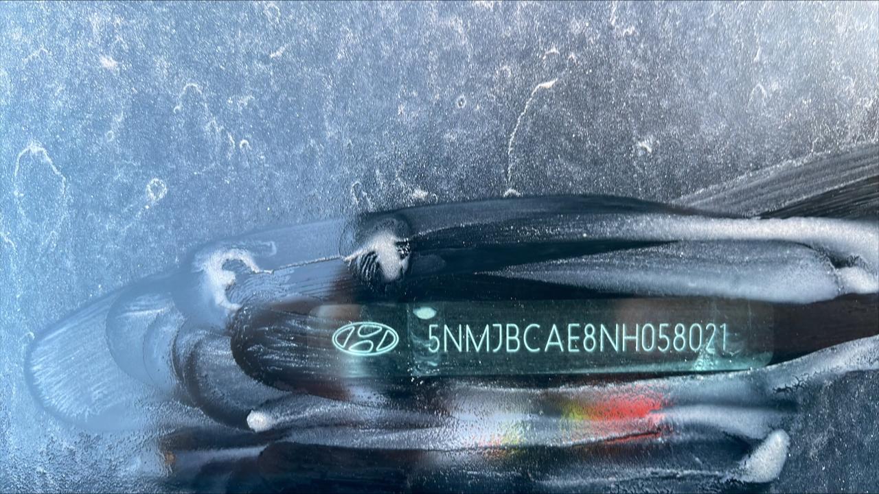 2022 Hyundai Tucson VIN 5NMJBCAE8NH058021 Copart auction photo, water/flood damage thumbnail 14