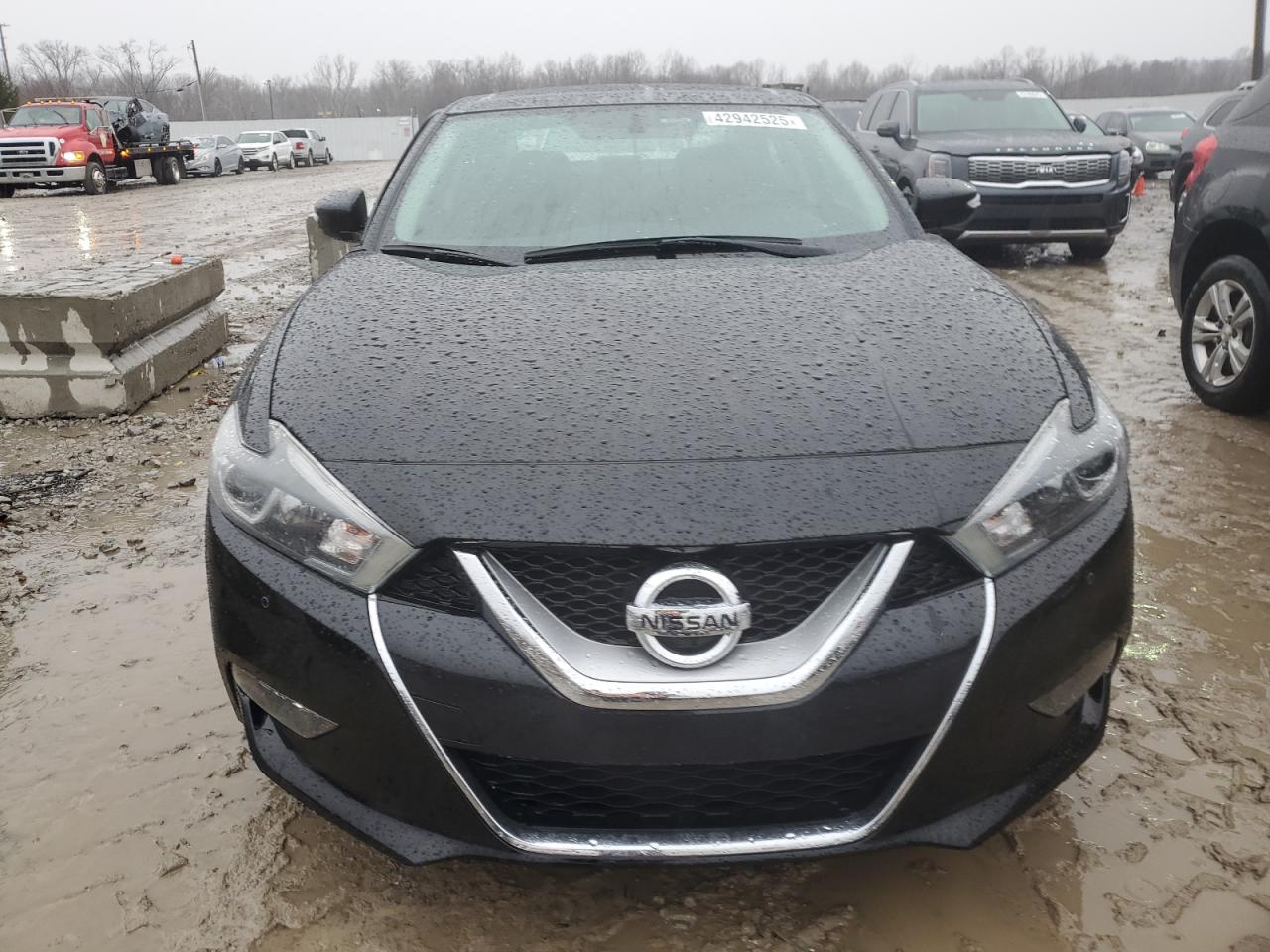 2017 Nissan Maxima VIN 1N4AA6AP9HC372839 Copart auction photo, side / front end damage thumbnail 5