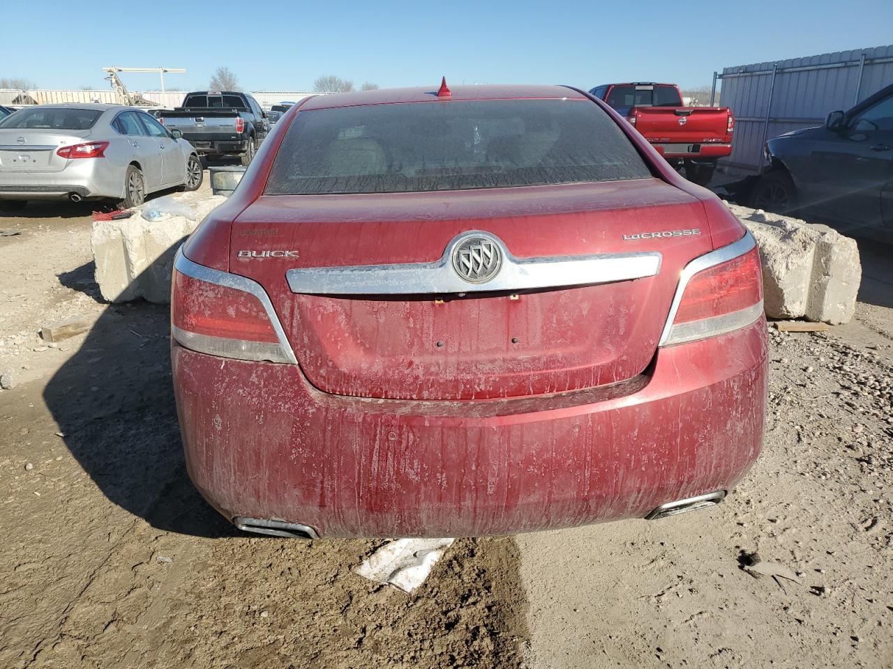 2013 Buick LaCrosse VIN 1G4GC5E32DF268567 Copart auction photo, front end / undercarriage damage thumbnail 6