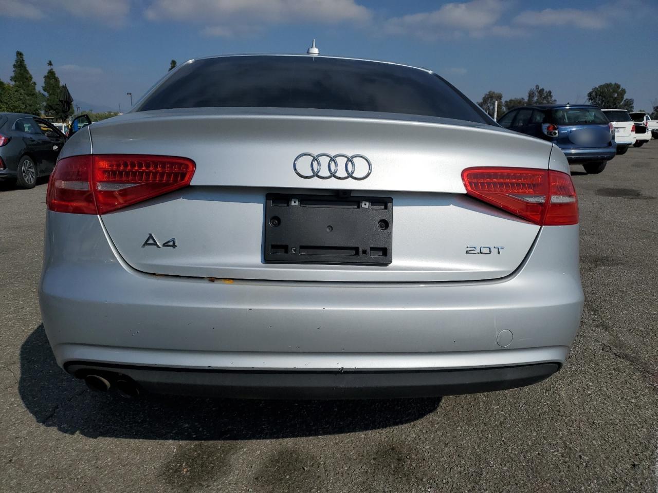 2013 Audi A4 VIN WAUAFAFL2DN039933 Copart auction photo, front end / undercarriage damage thumbnail 6