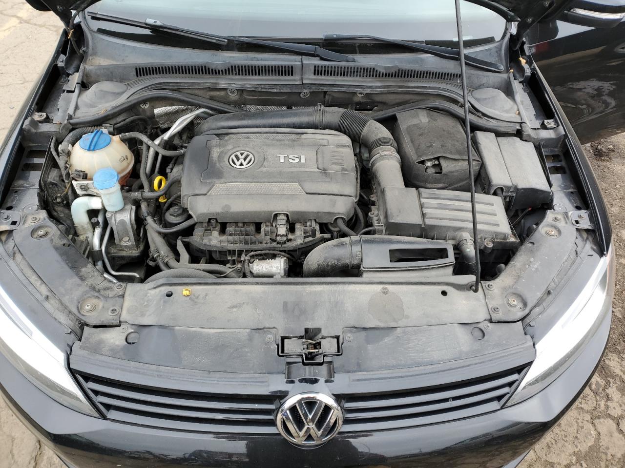 2014 Volkswagen Jetta VIN 3VWD17AJ3EM425177 Copart auction photo, rear end damage thumbnail 12