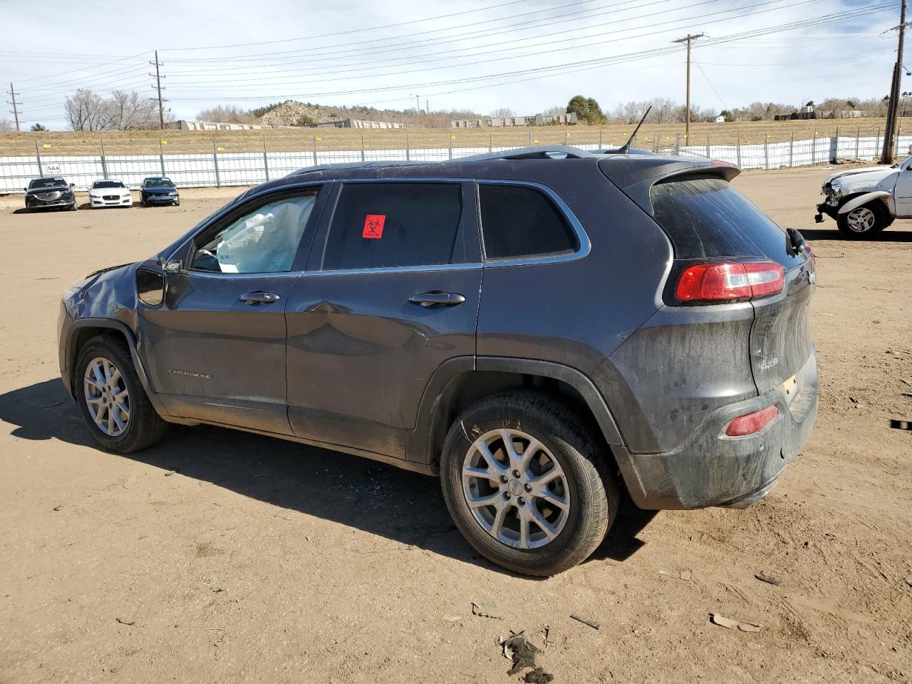 2015 Jeep Grand Cherokee VIN 1C4PJMCS9FW647891 Copart auction photo, all over / rollover damage thumbnail 2