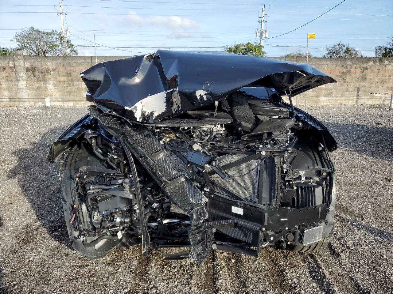 2024 Mercedes-Benz GLE VIN 4JGFD6BB4RB142025 Copart auction photo, front end damage thumbnail 5