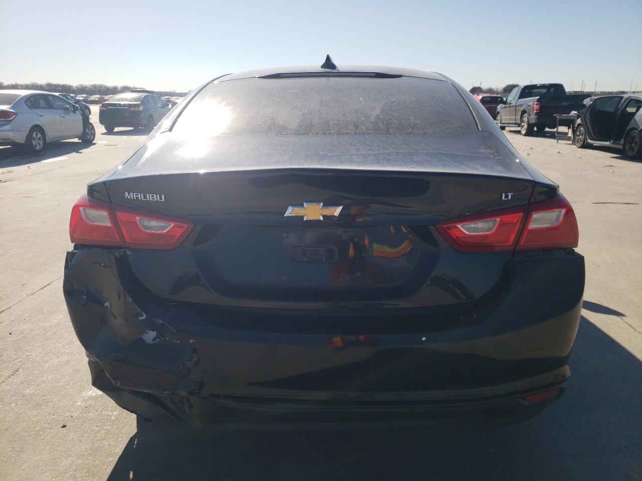 2017 Chevrolet Malibu VIN 1G1ZE5ST9HF196907 Copart auction photo, front end / rear end damage thumbnail 6