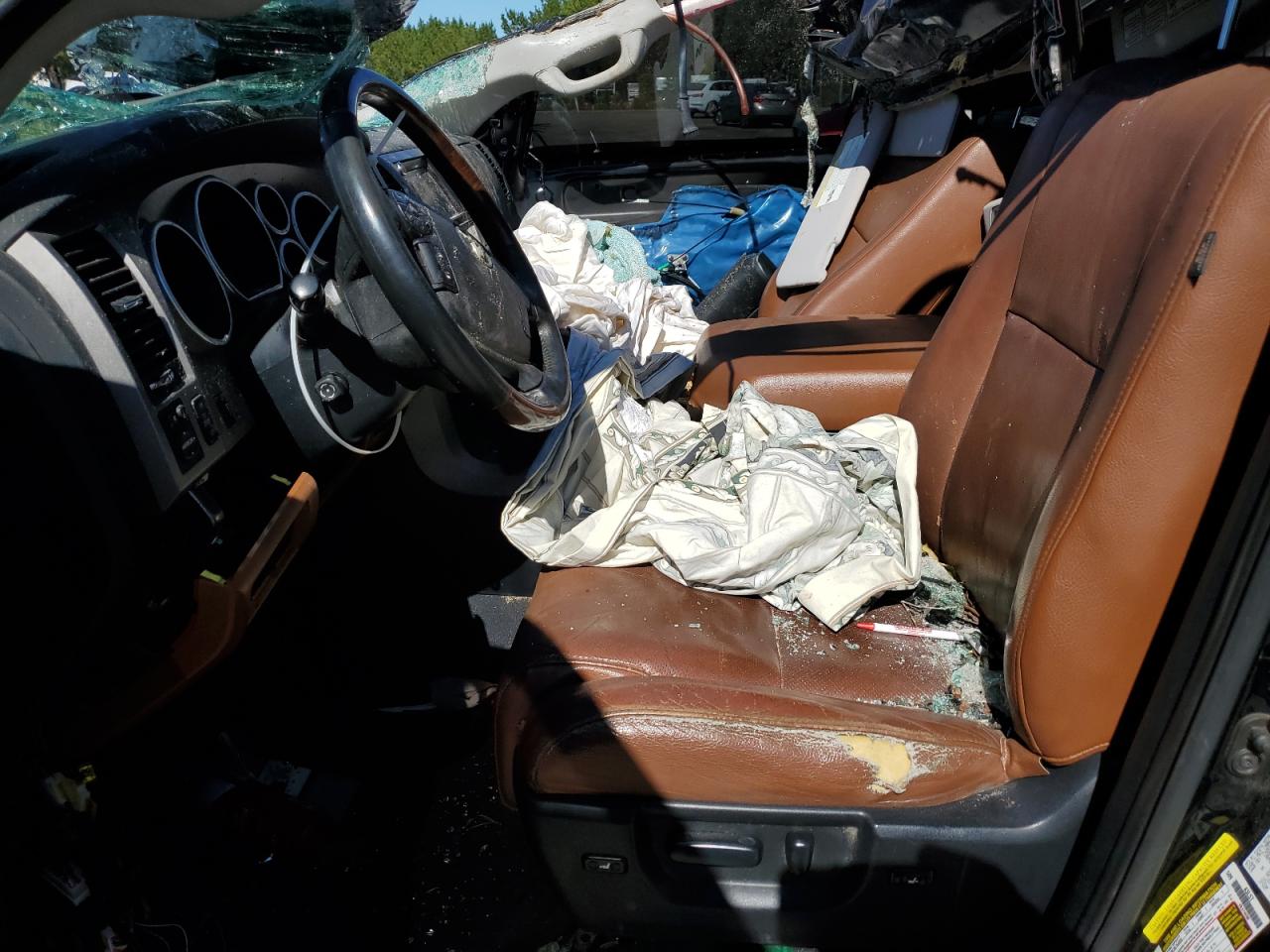 2012 Toyota Tundra VIN 5TFFY5F18CX121287 Copart auction photo, all over damage thumbnail 7