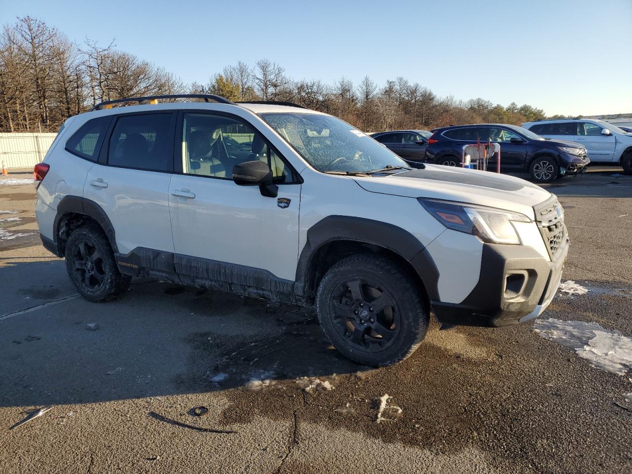 2023 Subaru Forester VIN JF2SKAMC6PH414958 Copart auction photo, side / rear end damage thumbnail 4
