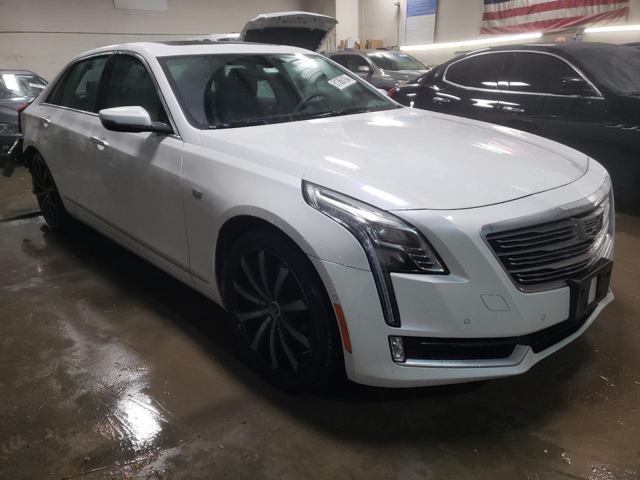 2017 Cadillac CT6 VIN 1G6KL5RS2HU128829 Copart auction photo, rear end / side damage thumbnail 4