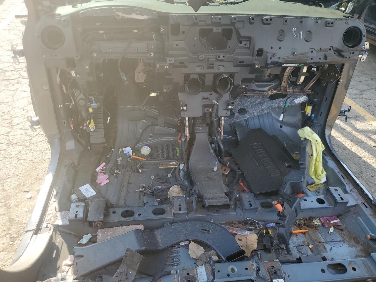 2021 Chevrolet Blazer VIN 3GNKBKRS0MS522054 Copart auction photo, stripped damage thumbnail 8