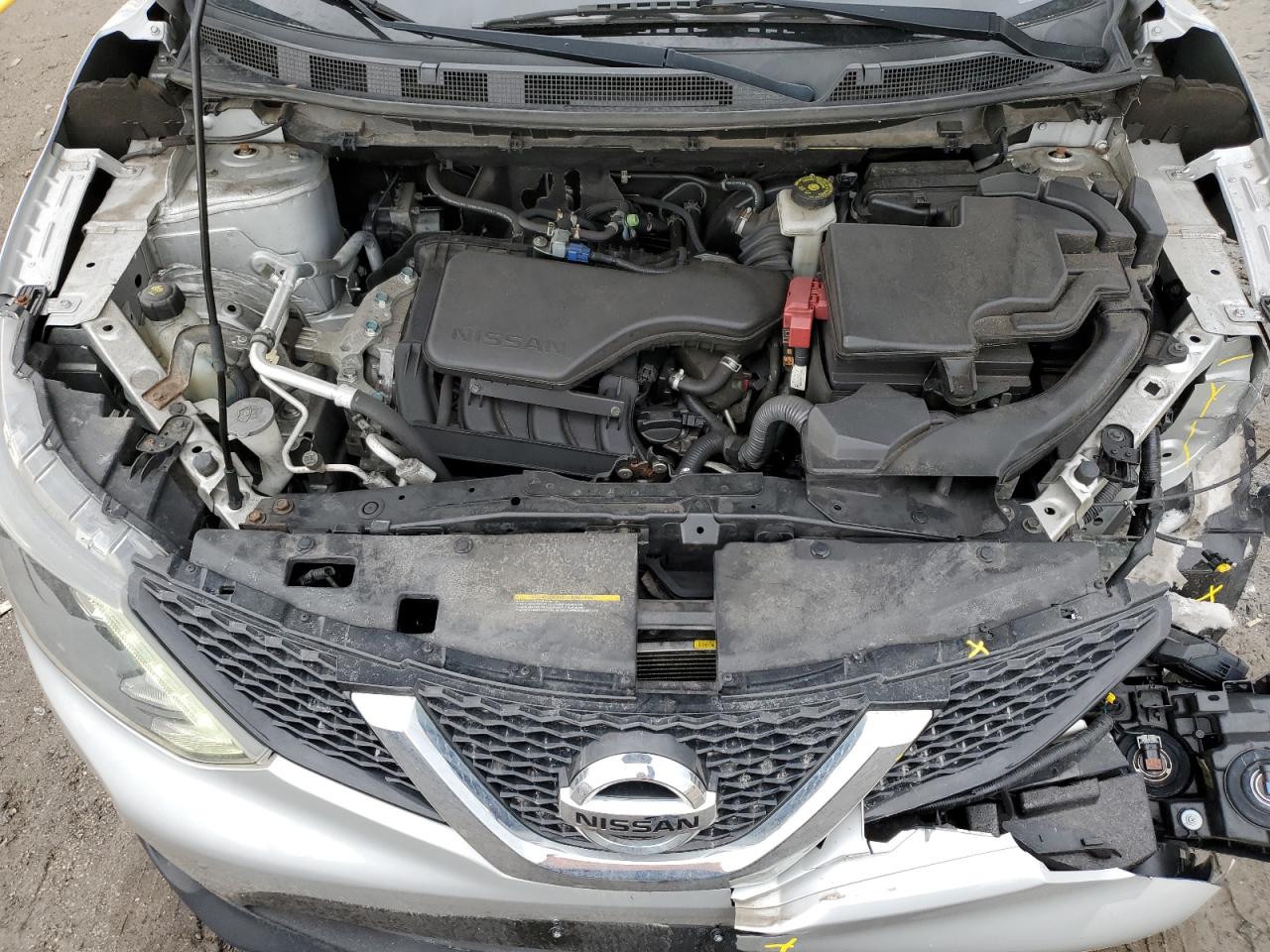 2017 Nissan Rogue VIN JN1BJ1CP0HW018921 Copart auction photo, front end / side damage thumbnail 12