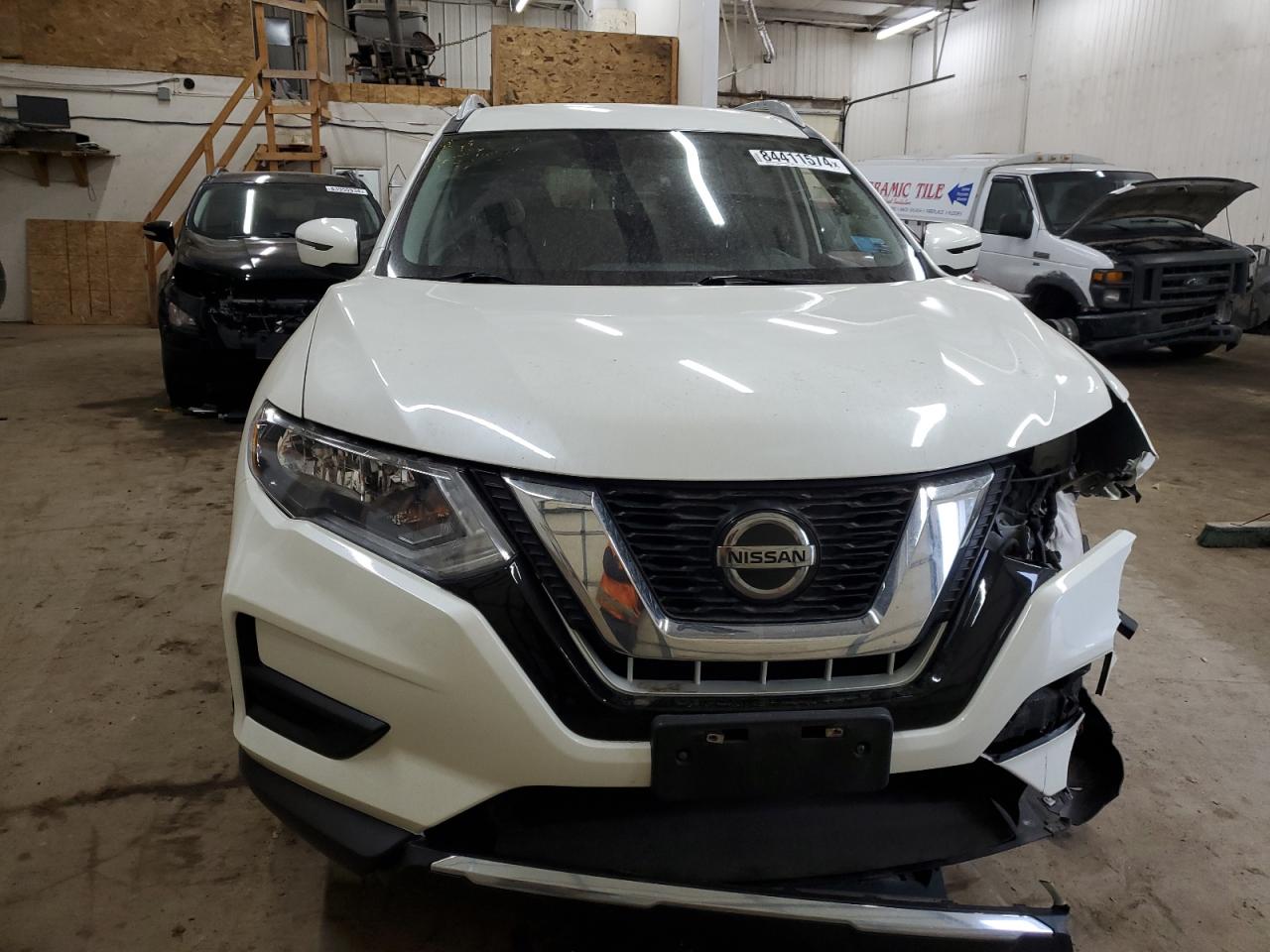 2019 Nissan Rogue VIN 5N1AT2MV1KC737072 Copart auction photo, front end / undercarriage damage thumbnail 5