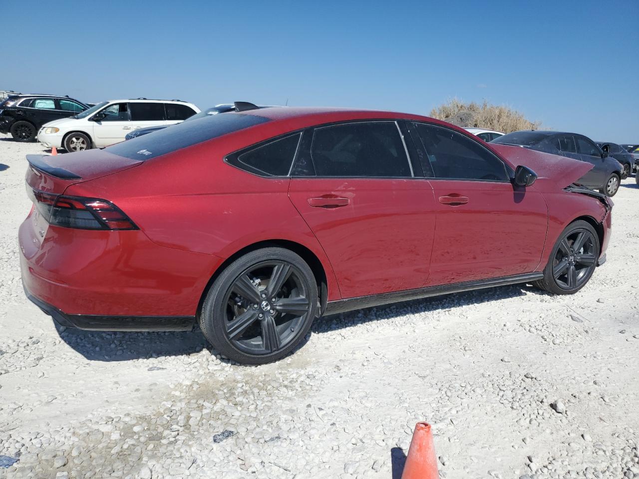 2024 Honda Accord VIN 1HGCY2F72RA046024 Copart auction photo, front end damage thumbnail 3